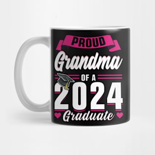 Proud Grandma Of A 2024 Graduate Senior Graduation Mug